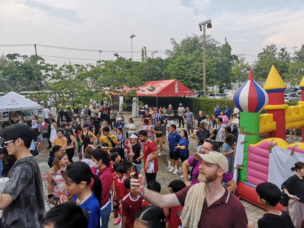 Thai.Ger Charity Football Tournament at the RIS Swiss section took place for the 13th time